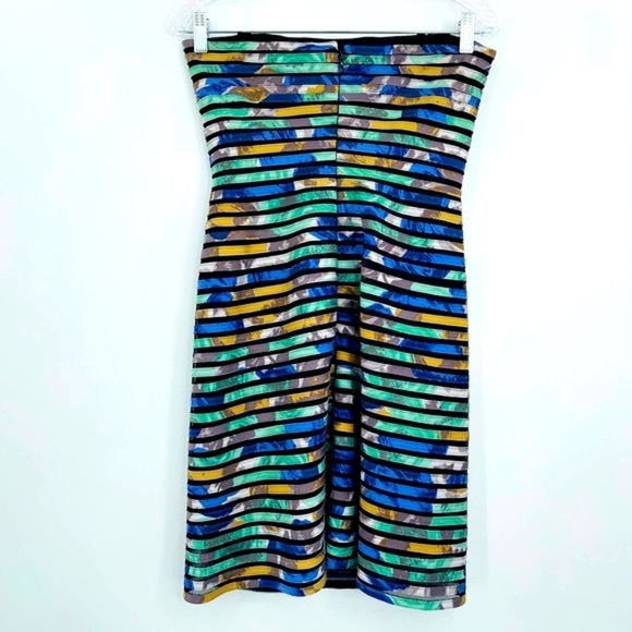 BCBGMAXAZRIA Strapless Illusion Mini Dress - Picture 3 of 8